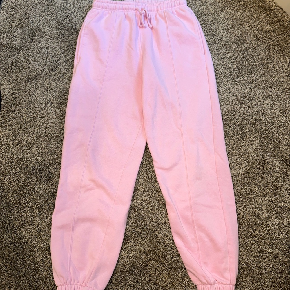 Topshop Pink Sweatpants